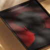 YOUR SILHOUETTE + AURA QUOTE (WARM EDITION) CUSTOM POSTER FRAME