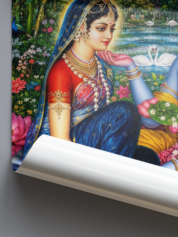 SHREE RADHE KRISHNA YUGAL PREM - POSTER FRAME