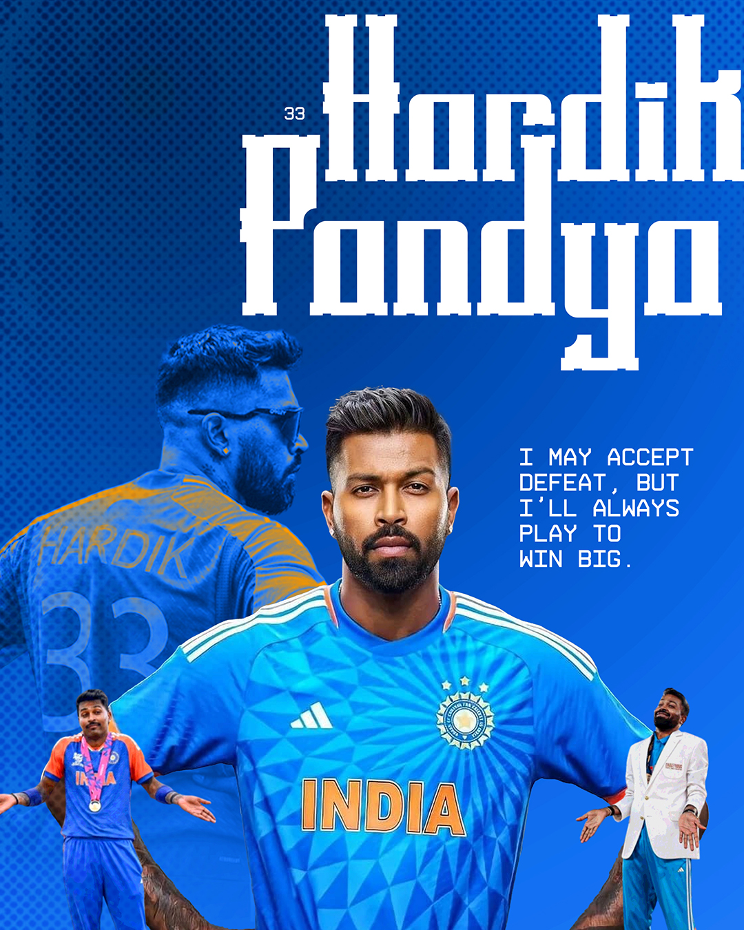 Cricket Stars poster featuring a passionate cricket fan